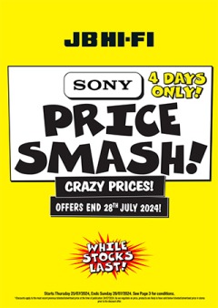 Sony Price Smash!
