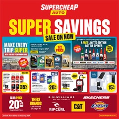 Super Savings Sale On Now