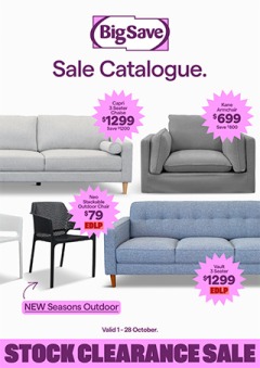 Stock Clearance Sale Catalogue