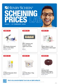 Scheining Prices - LAB