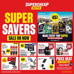 Super Savers Sale on Now