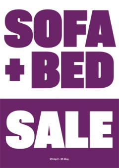 Sofa + Bed Sale Catalogue