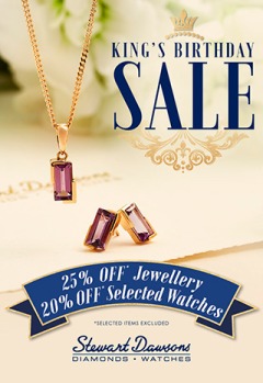 King's Birthday Sale!