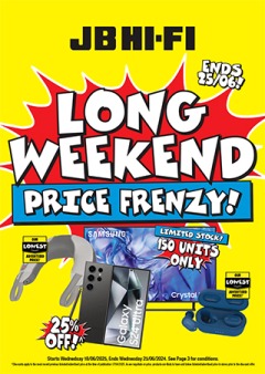 Long Weekend Price Frenzy!