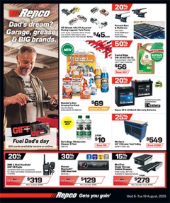Dad&#8217;s dream? Garage, grease & BIG brands.