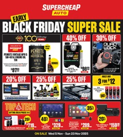 Early Black Friday Super Sale