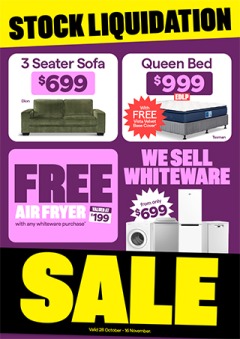 Stock Liquidation Sale Catalogue