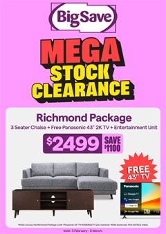 Mega Stock Clearance
