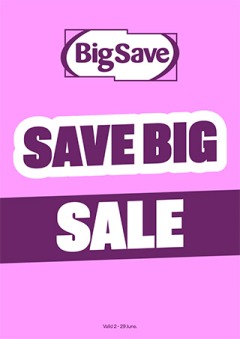 Save Big Sale