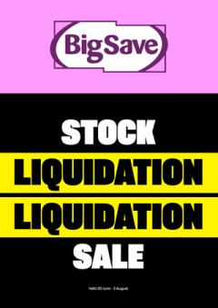 Stock Liquidation Sale