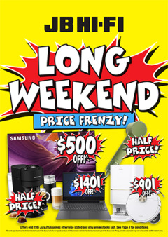 Long Weekend Price Frenzy!