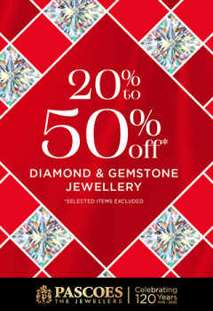 Pascoes Diamond & Gemstone Sale