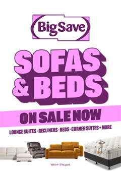 Sofas & Beds on Sale Now