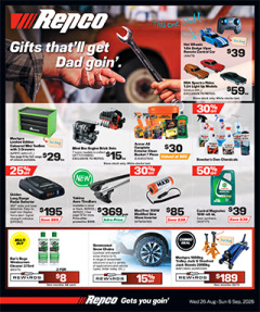 Gifts that'll get Dad goin'.