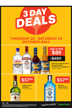 3 Day Deals