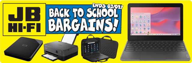 Back To School -JB HiFi