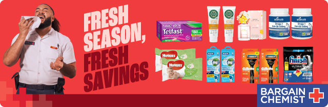 Fresh Season Fresh Savings - Bargain Chemist