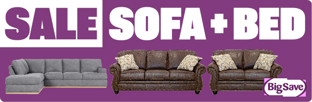Sofa Bed Sale Catalogue - Big Save Furniture