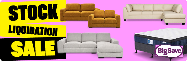 Stock Liquidation Sale - Big Save Furniture
