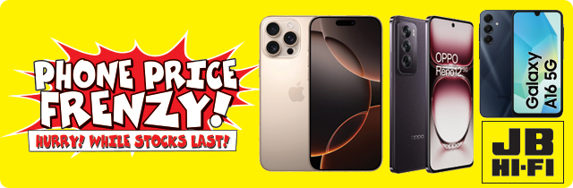 Phone Price Frenzy - JB HiFi