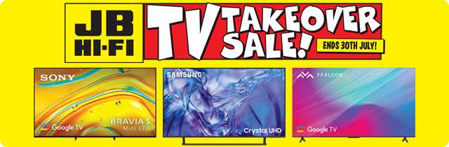 TV Takeover Sale - JB HiFi