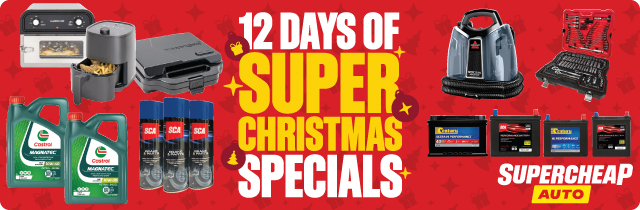 12 Days of Super Christmas Specials - Supercheap Auto