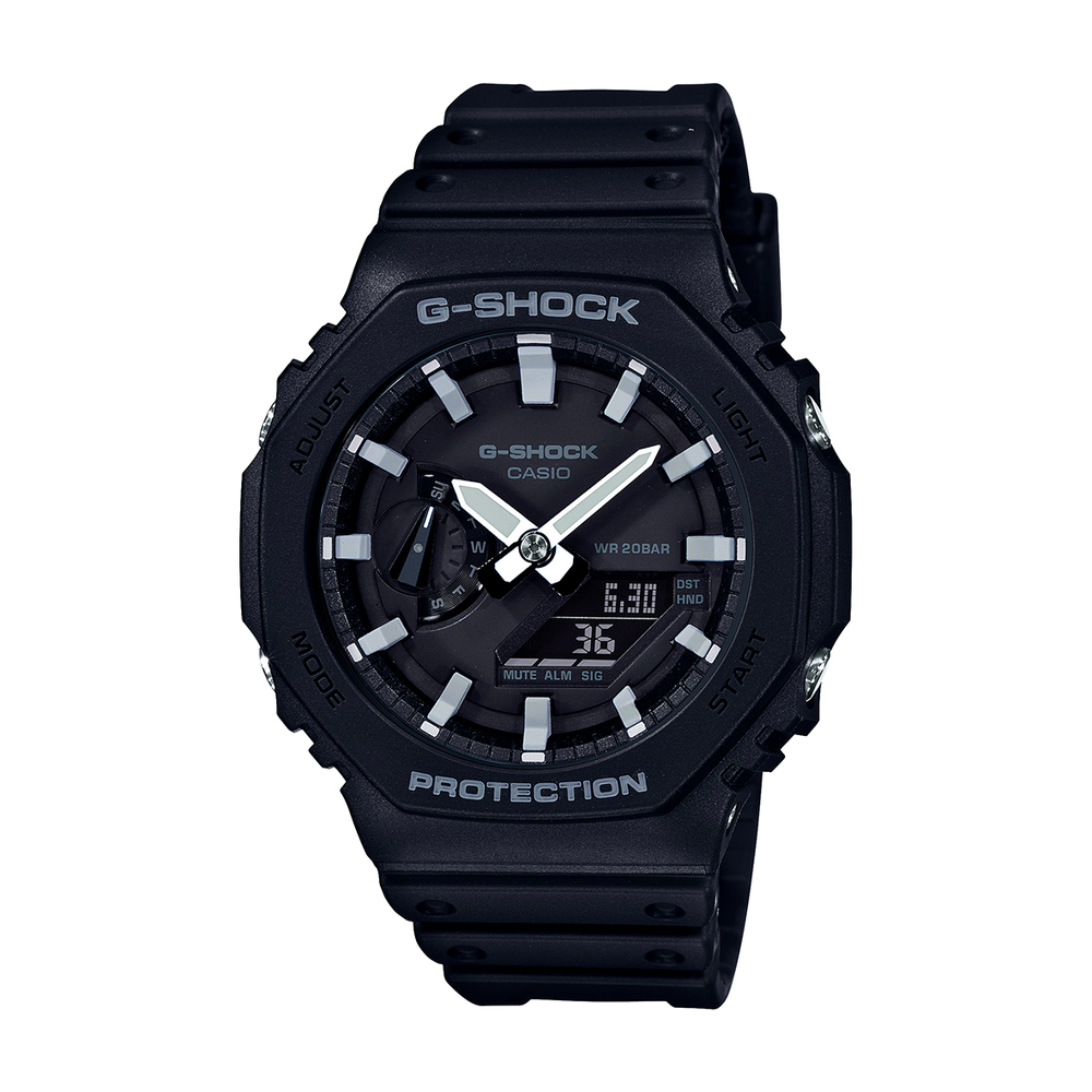 G-Shock Mens Analogue / Digital Carbon Core Watch GA2100-1A
