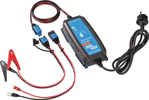 Victron 12V 5A IP65 Blue Smart 7 Stage Battery Charger^