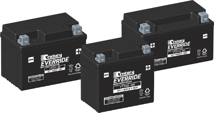 Century Everride Powersports Batteries