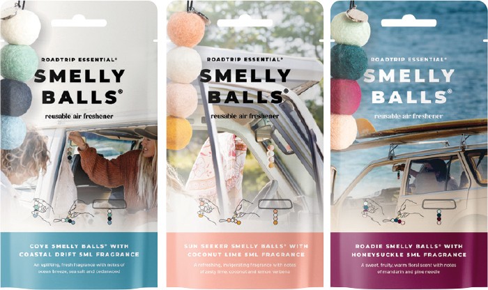 Selected Smelly Balls Air Fresheners^