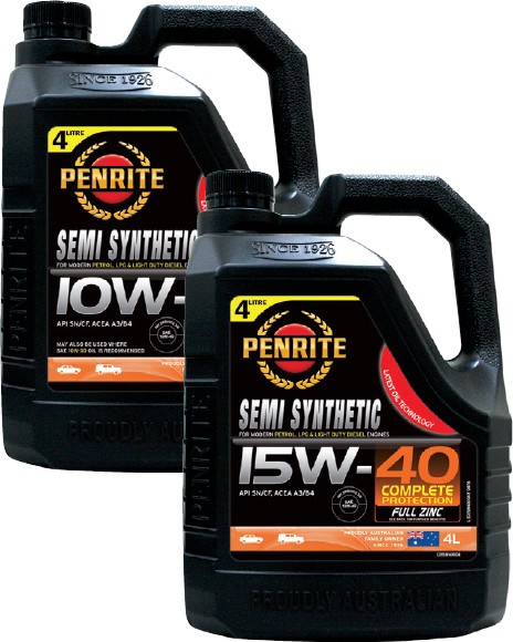 Selected Penrite SEMI SYNTHETIC 4L ENGINE OILS