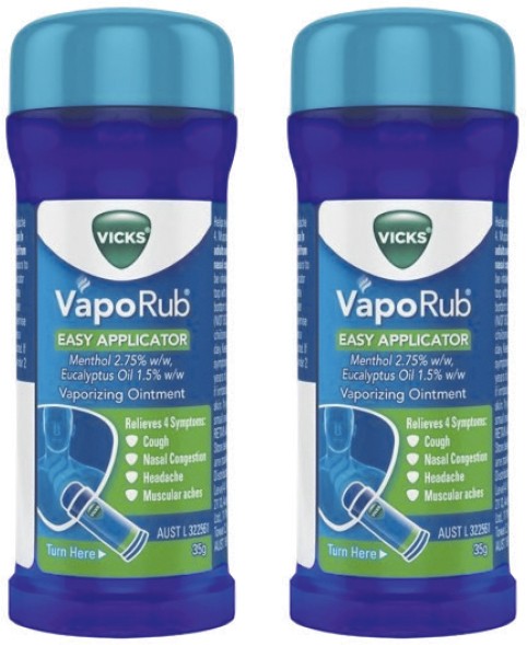 Vicks VapoRub Easy Applicator Vaporising Ointment 35g