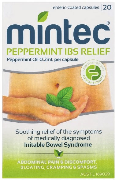 Mintec Peppermint IBS Relief 20 Capsules