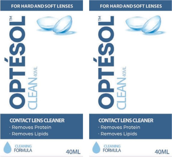 Optesol Clean Contact Lens Cleaner 40ml