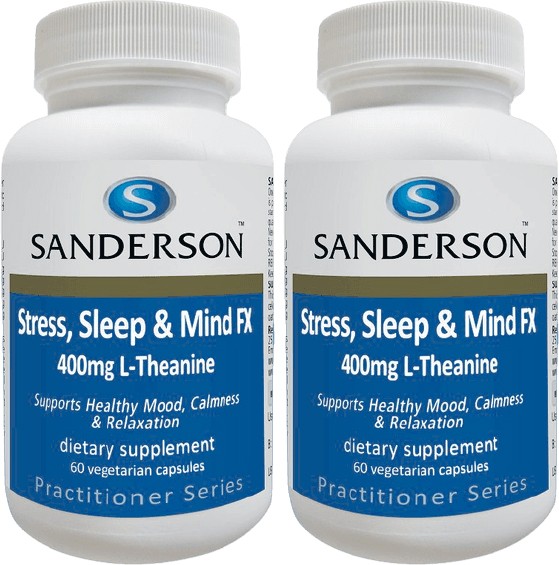 Sanderson Stress, Sleep & Mind FX 60 Vegetarian Capsules