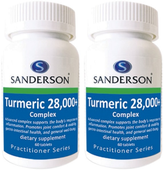Sanderson Turmeric 28,000+ Complex 60 Tablets