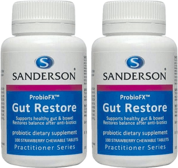 Sanderson Gut Restore ProbioFX™ 100 Tablets