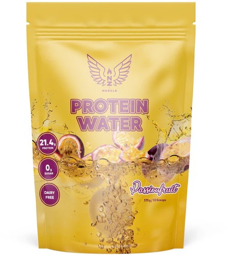 NZ Muscle Protein Water - Passionfruit 375g