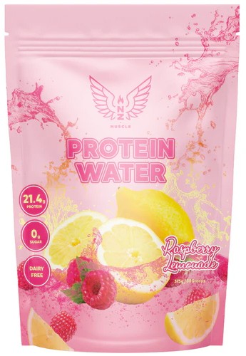 NZ Muscle Protein Water - Raspberry Lemonade 375g