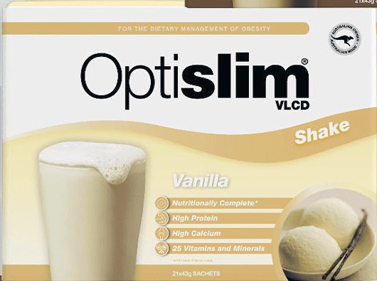 Optislim VLCD Shake Vanilla 21x43g