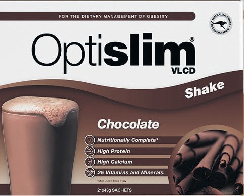 Optislim VLCD Shake Choc 21x43g