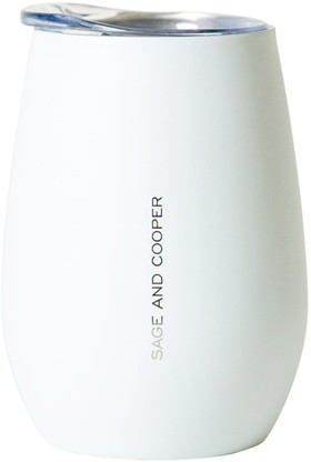 Sage and Cooper Zen Mug, 350ml, White
