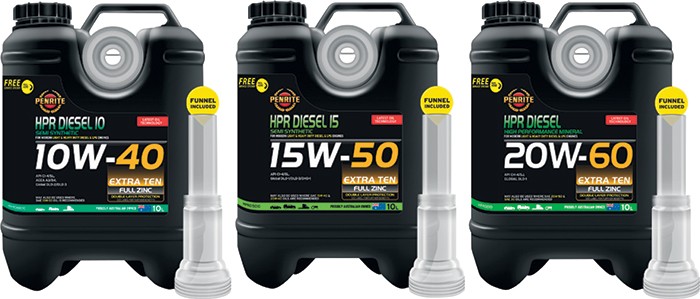 30% off Penrite HPR Diesel 10L Range