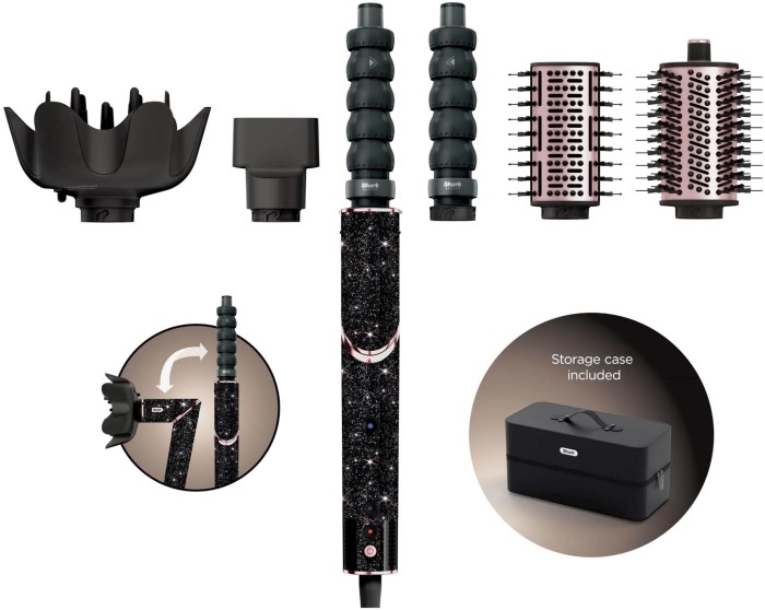 Shark FlexStyle Air Styling & Drying System - Black Sparkle