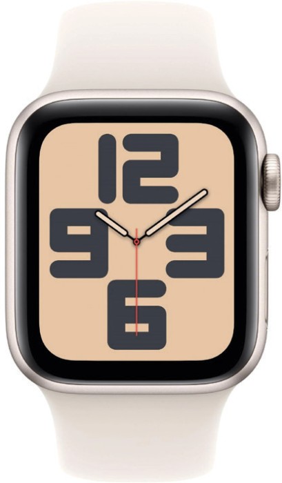 Watch SE (GPS) 40mm Starlight Aluminum Case with Starlight Sport Band