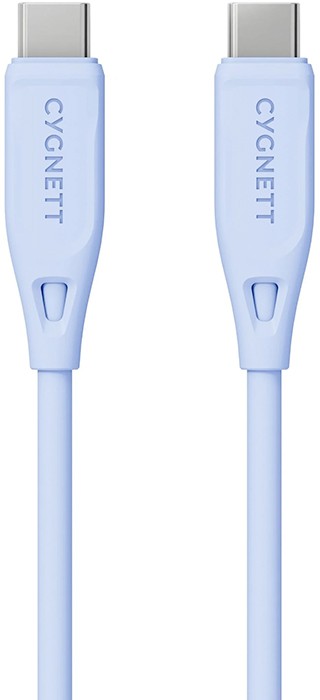 Cygnett Charge & Connect USB-C to USB-C 2.0 Cable V2 1.2m - Blue