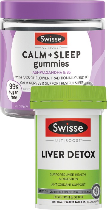 Swisse Gummies or Ultiboost Liver Detox 60s