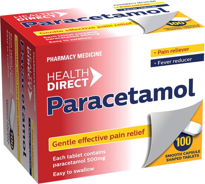 Health Direct Paracetamol 100s