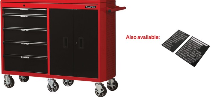 ToolPRO 51” 5 Drawer Edge Tool Cabinet^