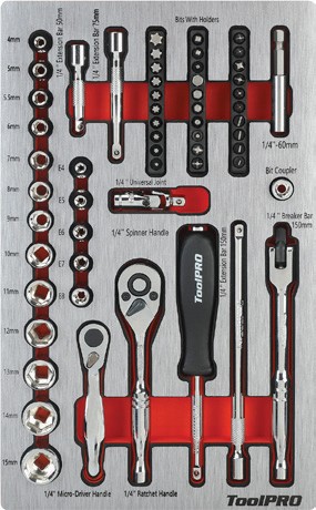 NEW ToolPRO 58 Pce Socket Bit Set
